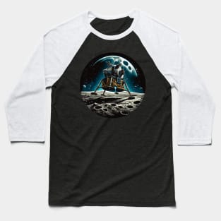 Lunar Landing Legacy - Apollo Modul Baseball T-Shirt